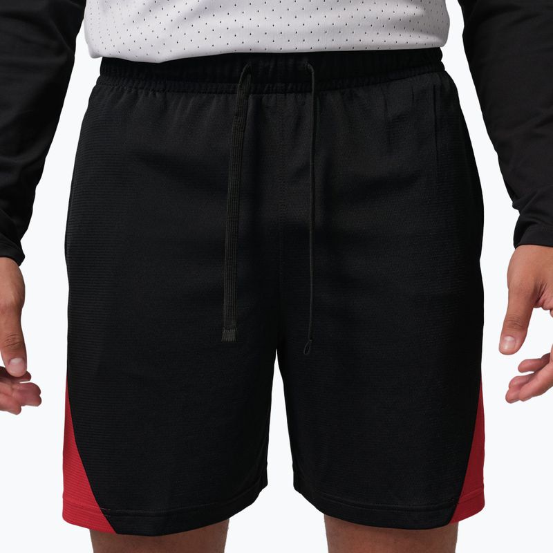 Men's basketball shorts Jordan Sport Dri-Fit black/gym red/white