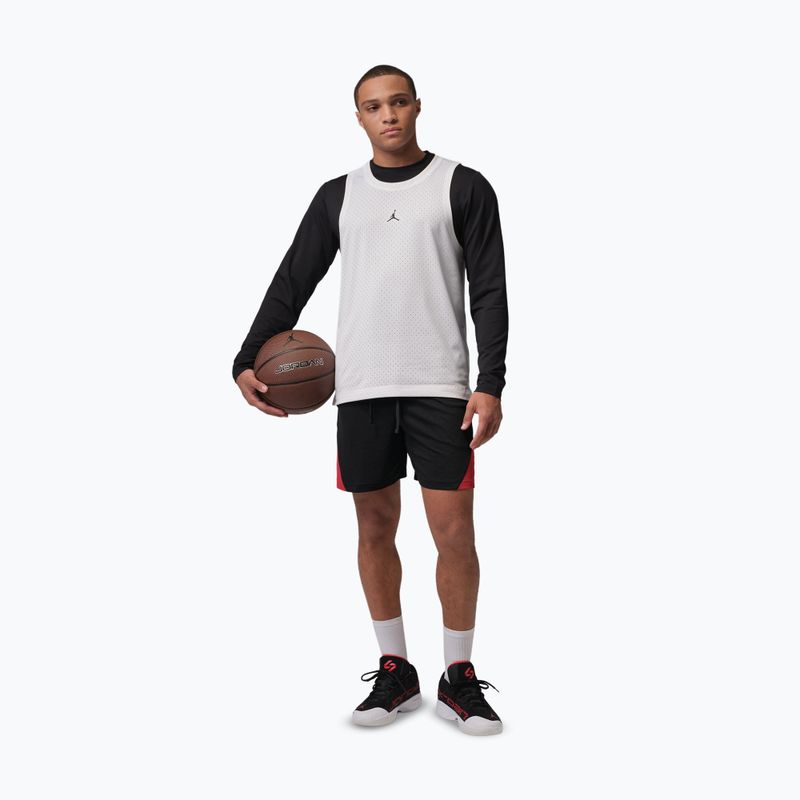 Men's basketball shorts Nike Jordan Sport Dri-Fit black/gym red/white 2