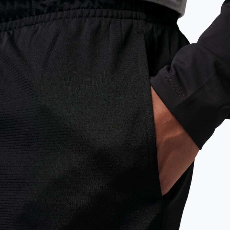 Men's basketball shorts Jordan Sport Dri-Fit black/gym red/white 5