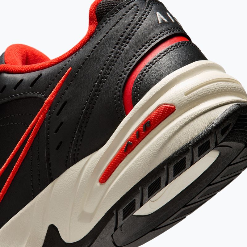 Men's training shoes Nike Air Monarch IV dark smoke grey/picante red/black 4
