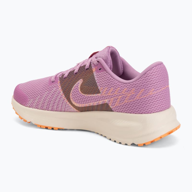 Women's running shoes Nike Run Defy light magenta/chalk/orange pulse/black 3