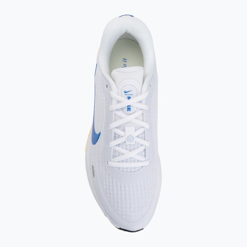 Men's running shoes Nike Journey Run white/total orange/blue crystal 5