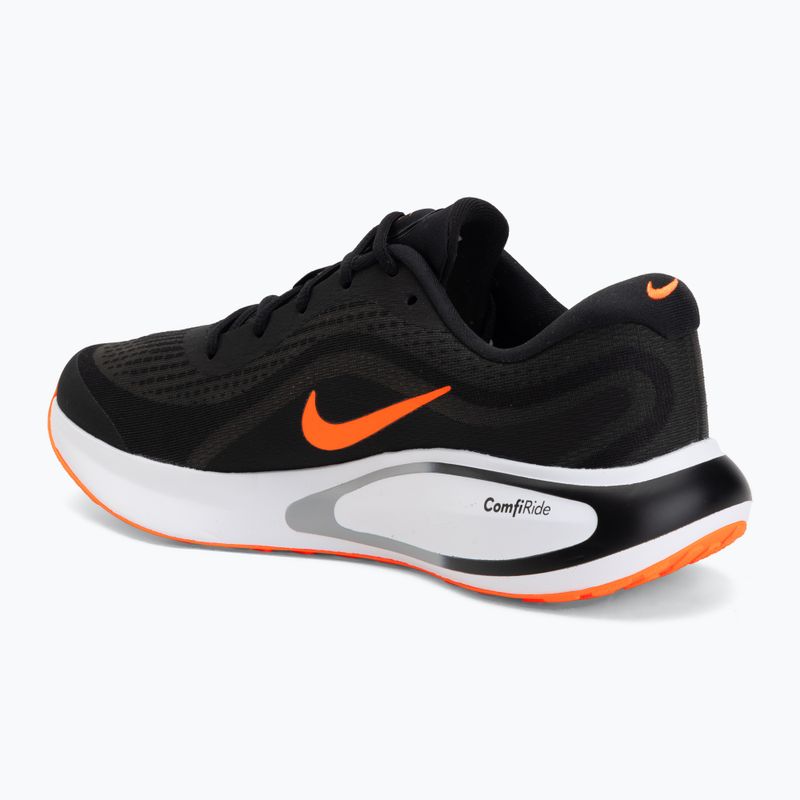Men's running shoes Nike Journey Run black/anthracite/wolf grey/total orange 3