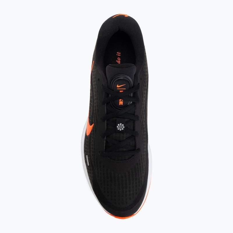 Men's running shoes Nike Journey Run black/anthracite/wolf grey/total orange 5