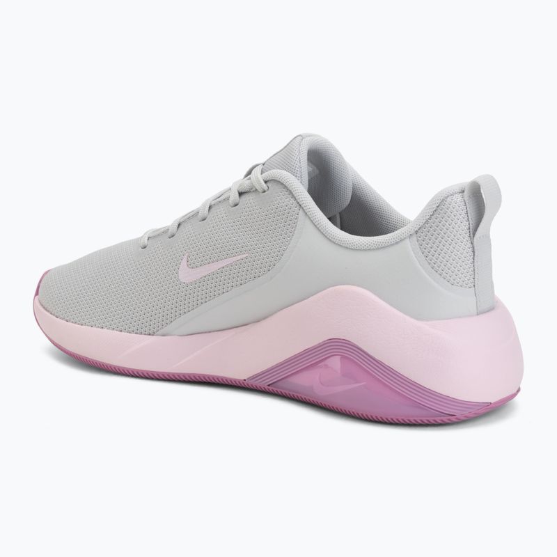 Women's training shoes Nike Bella 7 photon dust/light magenta/pink foam 3
