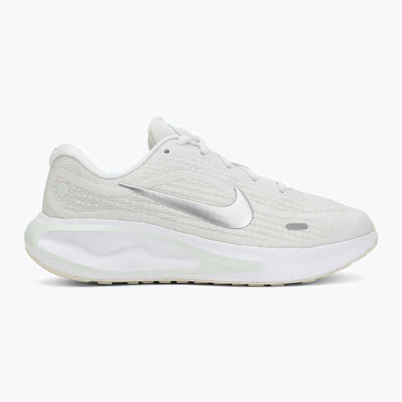 Women's running shoes Nike Journey Run summit white/metallic silver 2