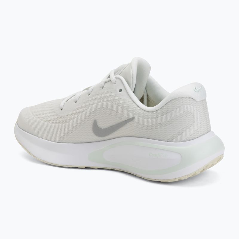 Women's running shoes Nike Journey Run summit white/metallic silver 3