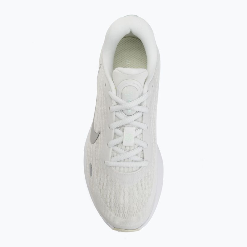 Women's running shoes Nike Journey Run summit white/metallic silver 5