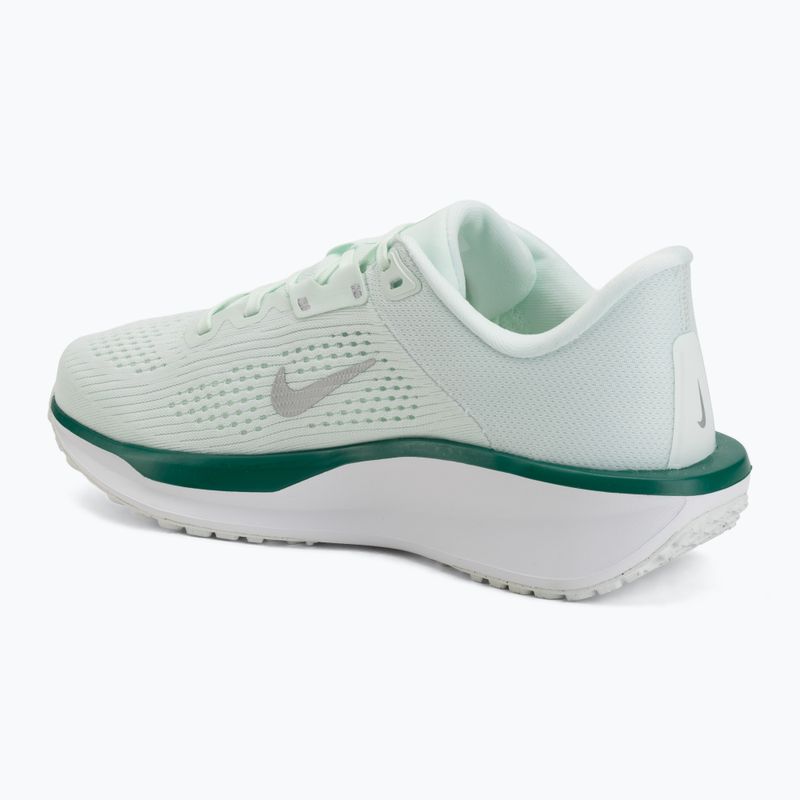 Women's running shoes Nike Quest 6 barely green/white/metallic silver 3