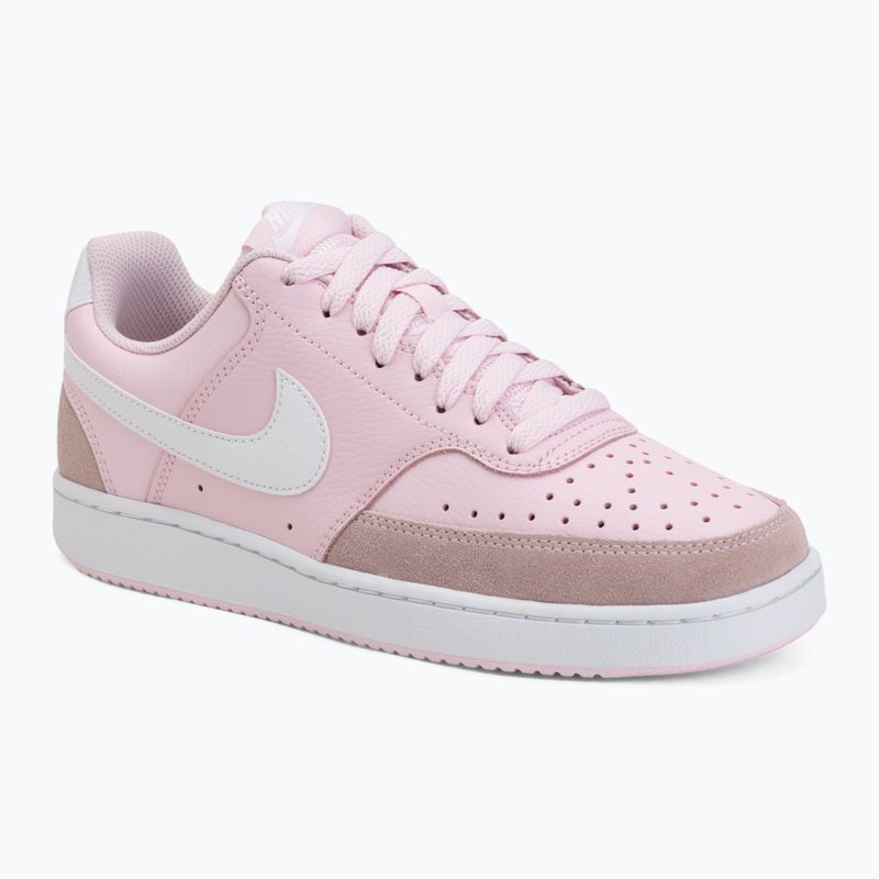 Women's shoes Nike Court Vision Low Suede pink foam/white