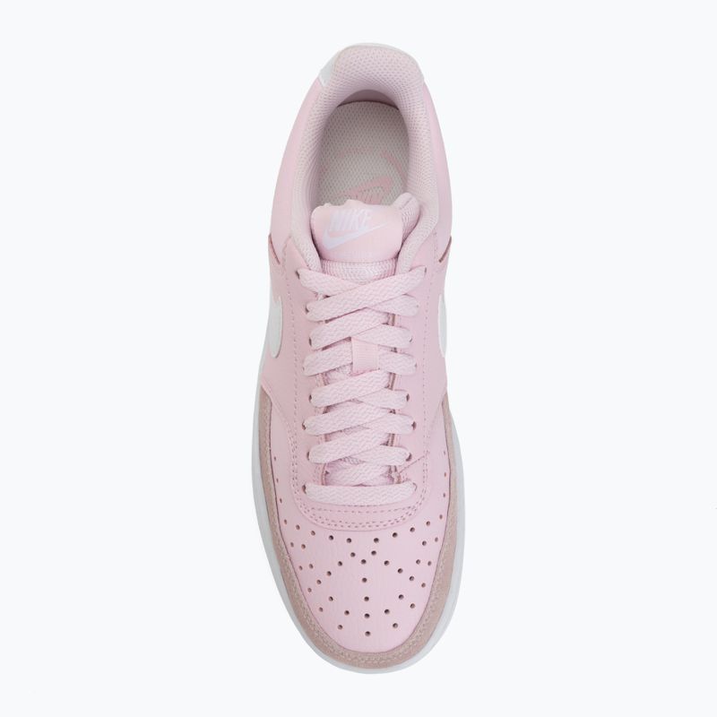 Women's shoes Nike Court Vision Low Suede pink foam/white 5