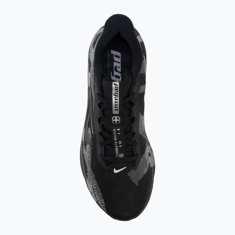 Men's running shoes Nike Pegasus 42 black/medium ash/metallic silver/black 5