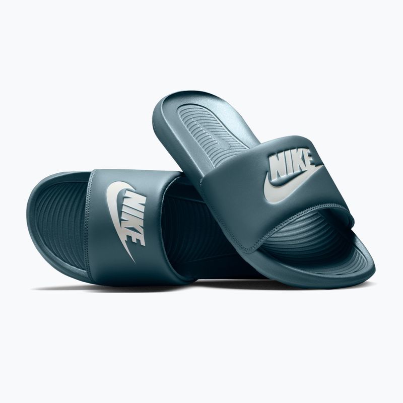 Men's flip-flops Nike Victori One Slide mineral slate/coconut milk 3