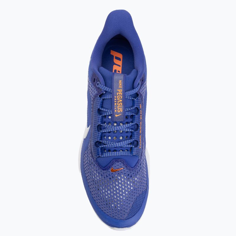 Men's running shoes Nike Pegasus Premium lapis/total orange/off noir/white 5