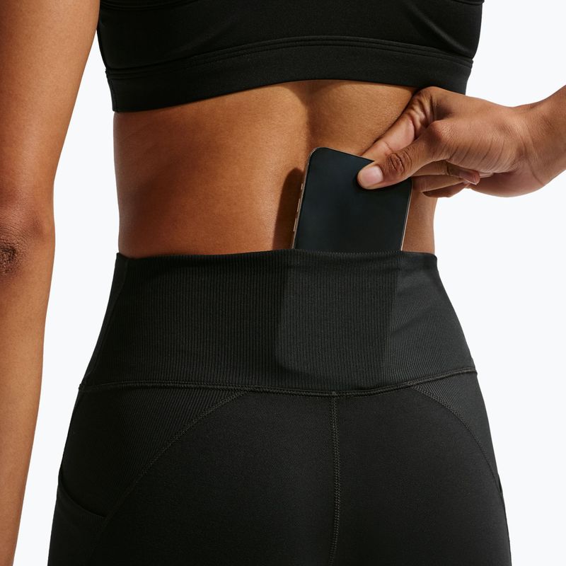 Women's shorts Nike One High Waisted Biker 5" black/black/white 7