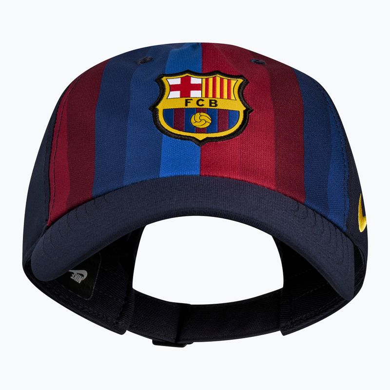 Baseball cap Nike FC Barcelona Club Poly blackened blue 2