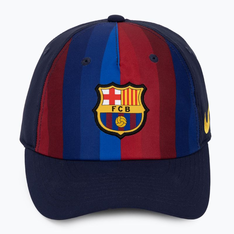 Baseball cap Nike FC Barcelona Club Poly blackened blue 2