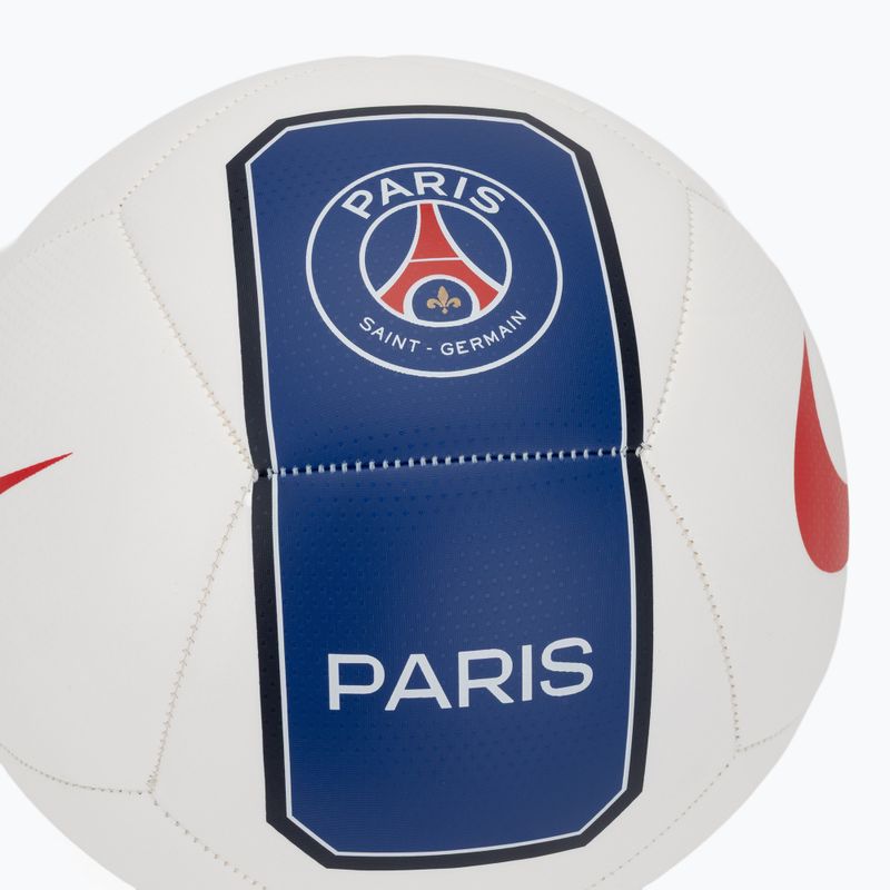 Football Nike Pitch Paris-Saint Germain white/old royal size 5 3