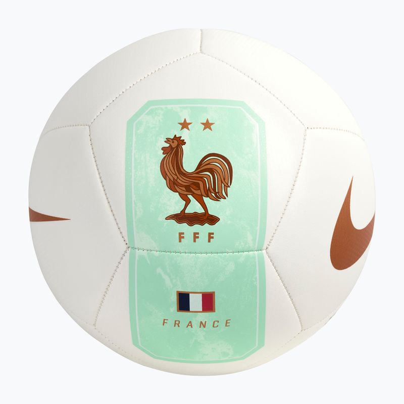 Football Nike Pitch France white size 5 2