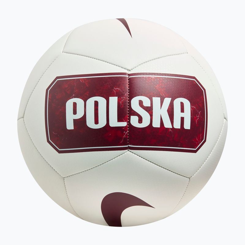 Football Nike Pitch Poland white size 5 2
