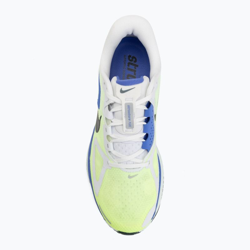 Men's running shoes Nike Structure Plus white/volt ice/barely green/black spruce 5