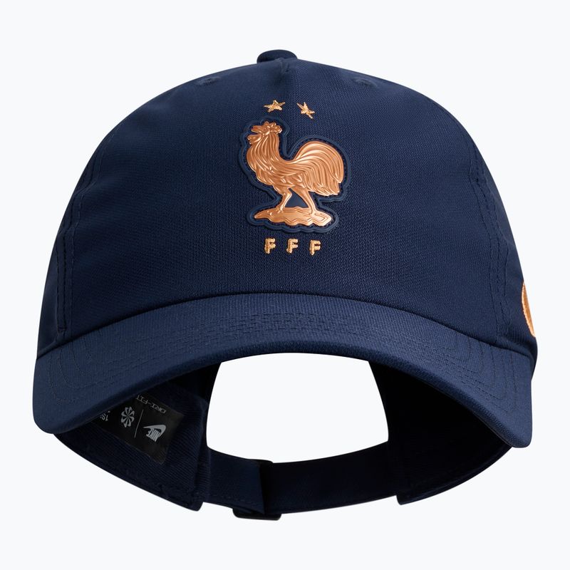 Children's baseball cap Nike Club France Poly blackened blue 3