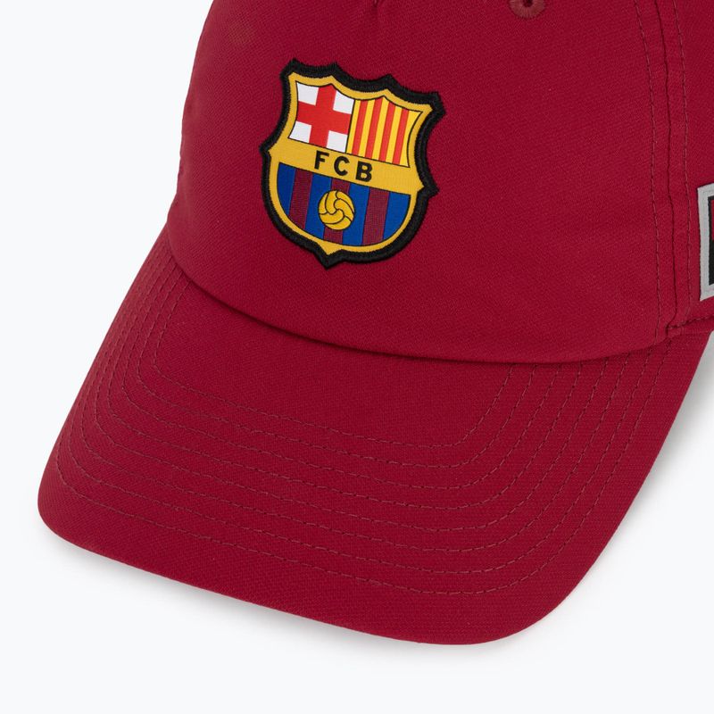 Baseball cap Nike FC Barcelona Club Poly team red 3