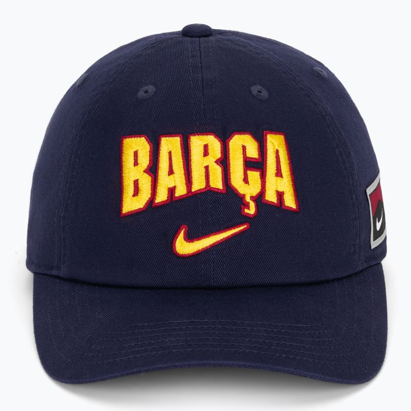 Children's baseball cap Nike FC Barcelona Club Cotton blackened blue 2