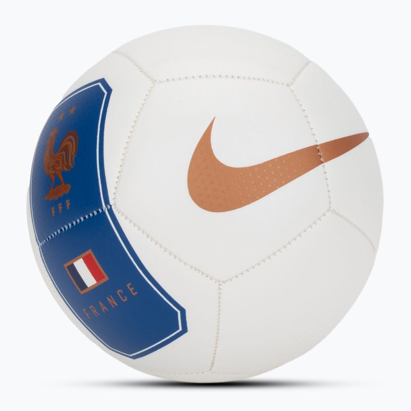 Mini football ball Nike Skills France white size 1 2