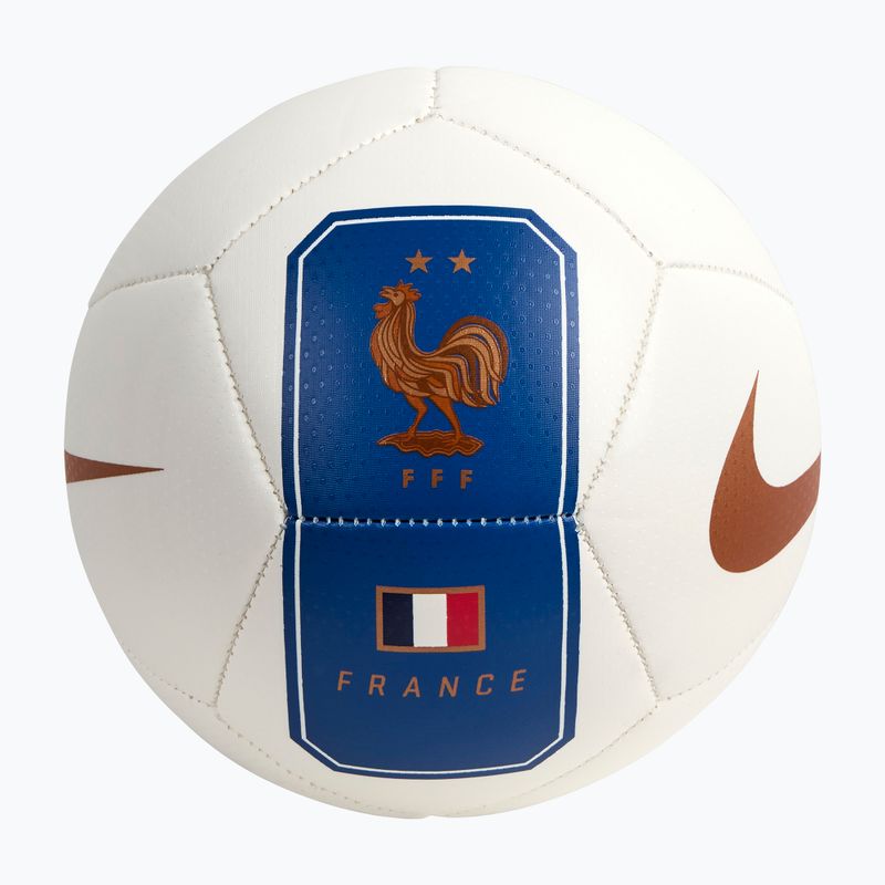 Mini football ball Nike Skills France white size 1 2
