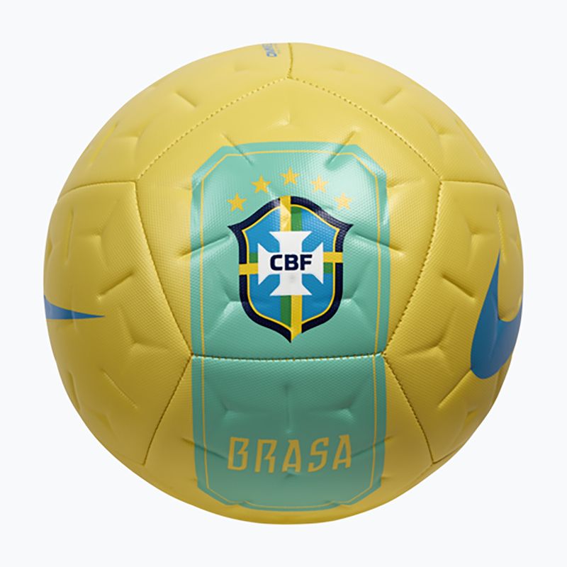 Football Nike Academy Brazil canary/light mint size 5 2