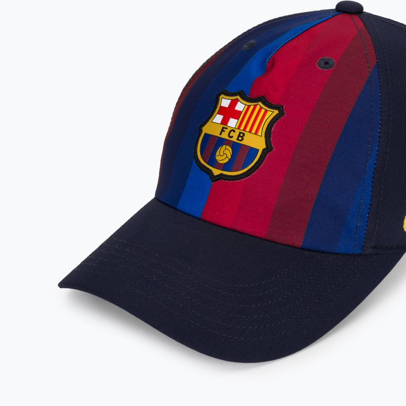 Children's baseball cap Nike FC Barcelona Club Poly blackened blue 3