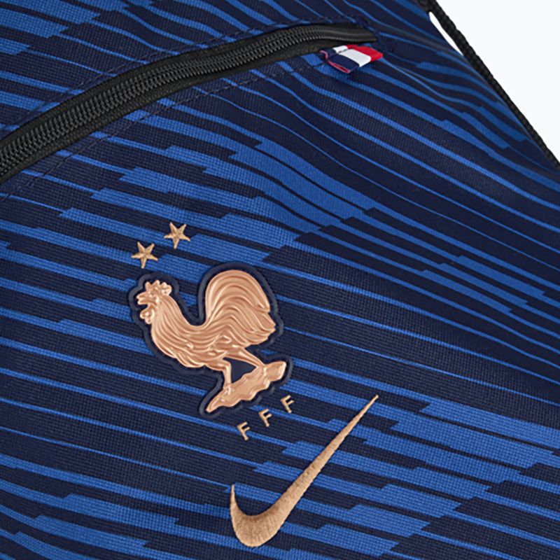 Bag Nike Academy France AOP 18 l blackened blue/game royal 4
