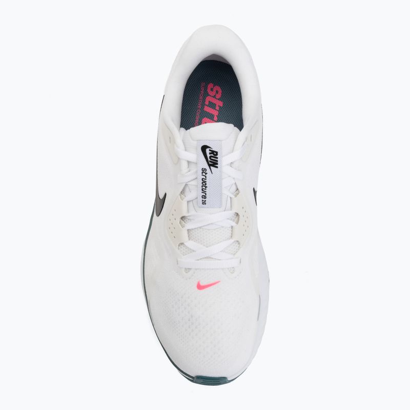 Men's running shoes Nike Structure 26 white/mineral slate/hyper pink/black 5