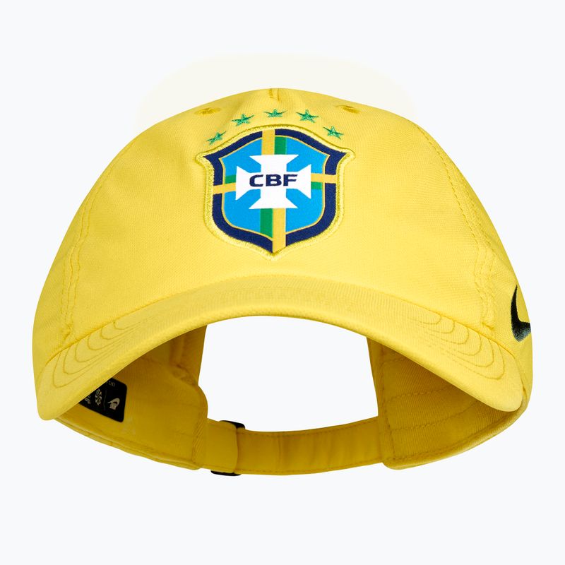 Children's baseball cap Nike Club Brazil Poly canary 2