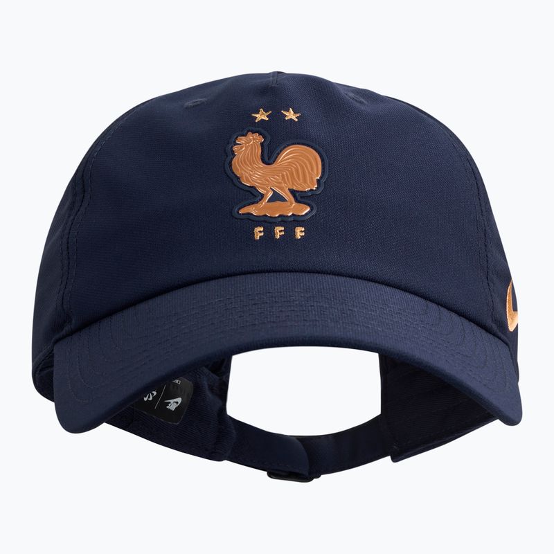 Baseball cap Nike Club France Poly blackened blue 3