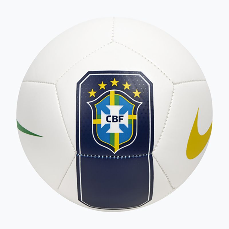 Mini football ball Nike Skills Brazil white size 1 2
