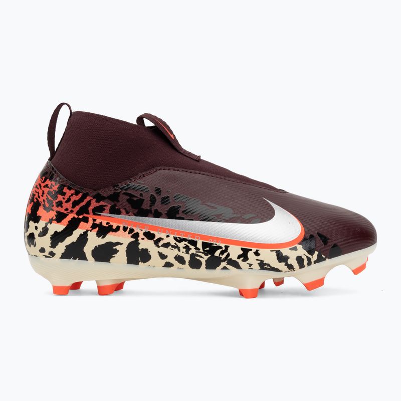 Children's football boots Nike United Jr. Mercurial Superfly 10 Academy MG burgundy crush/metallic silver 2