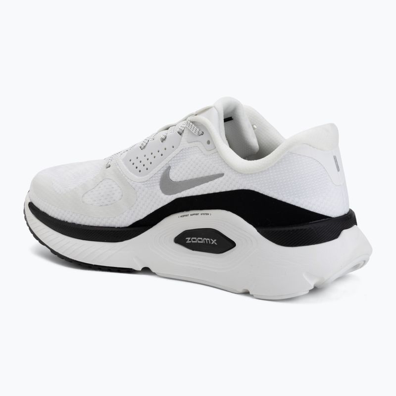 Men's running shoes Nike Structure Plus summit white/metallic silver-black 3