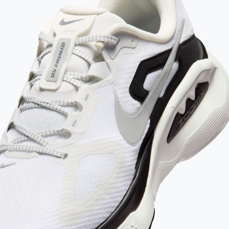 Men's running shoes Nike Structure Plus summit white/metallic silver-black 3