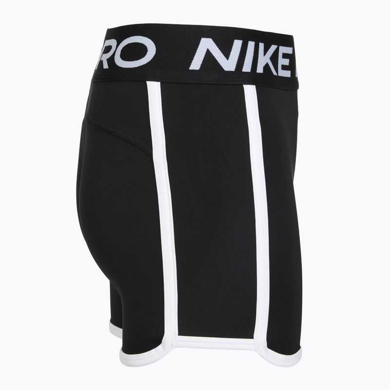 Children's shorts Nike Pro Dri-Fit 3" black/white 7