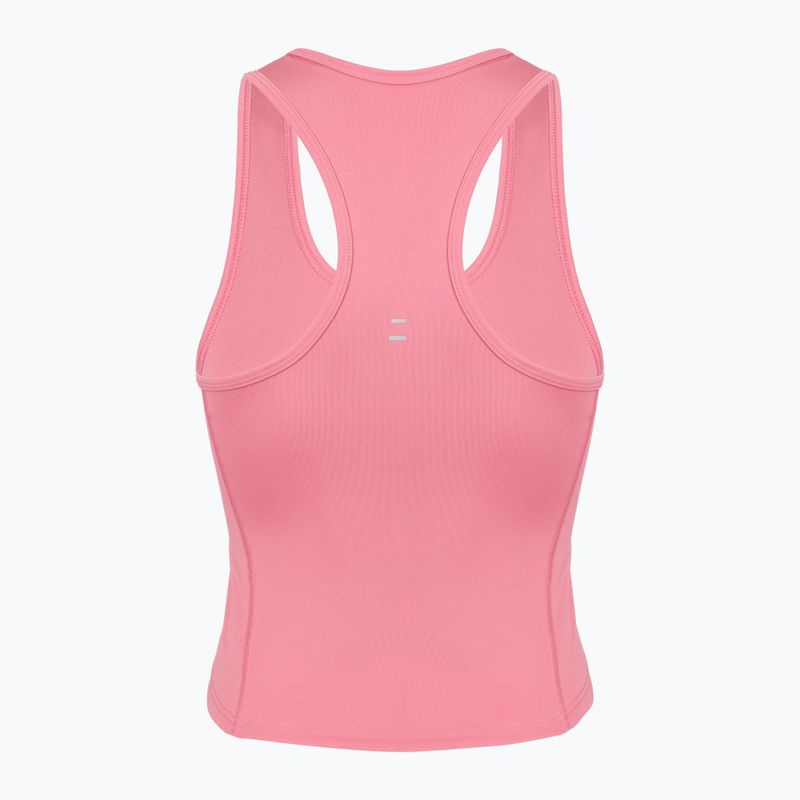 Women's running T-shirt Nike Swoosh Run Dri-Fit peony/photon dust/white 3