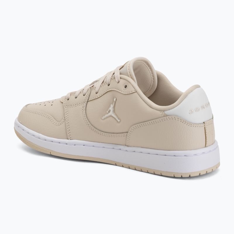 Women's shoes Jordan Court Connect Low legend light brown/white/pale ivory 3