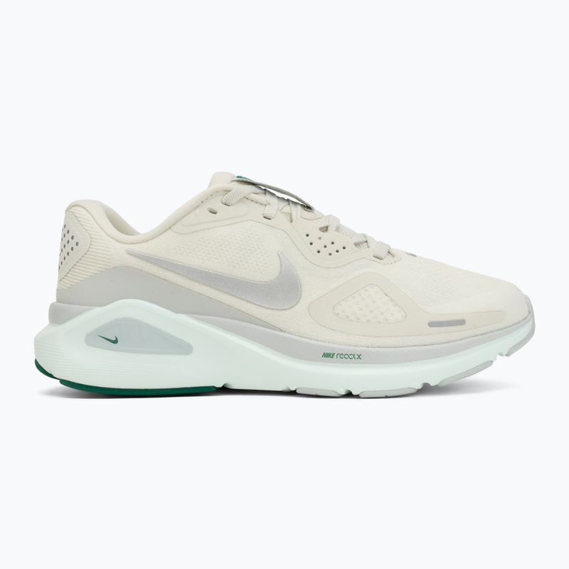 Women's running shoes Nike Structure 26 sea glass/light silver/metallic silver 2