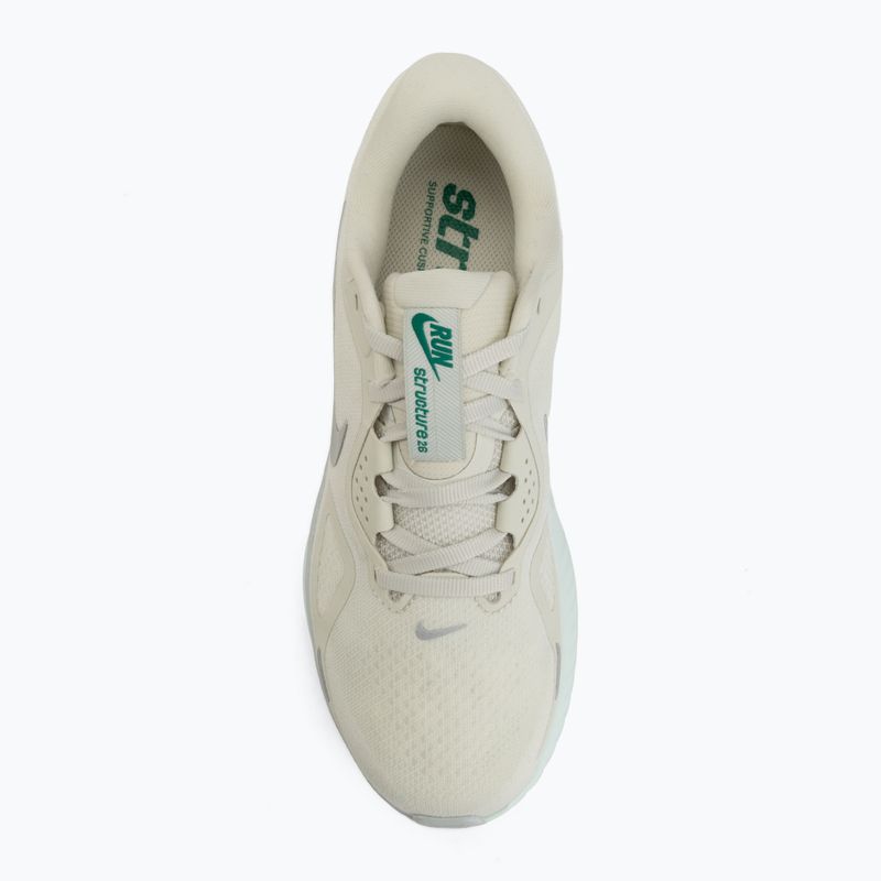 Women's running shoes Nike Structure 26 sea glass/light silver/metallic silver 5