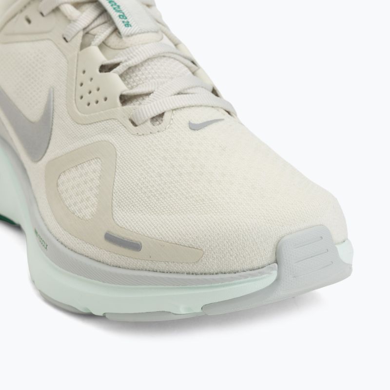 Women's running shoes Nike Structure 26 sea glass/light silver/metallic silver 7