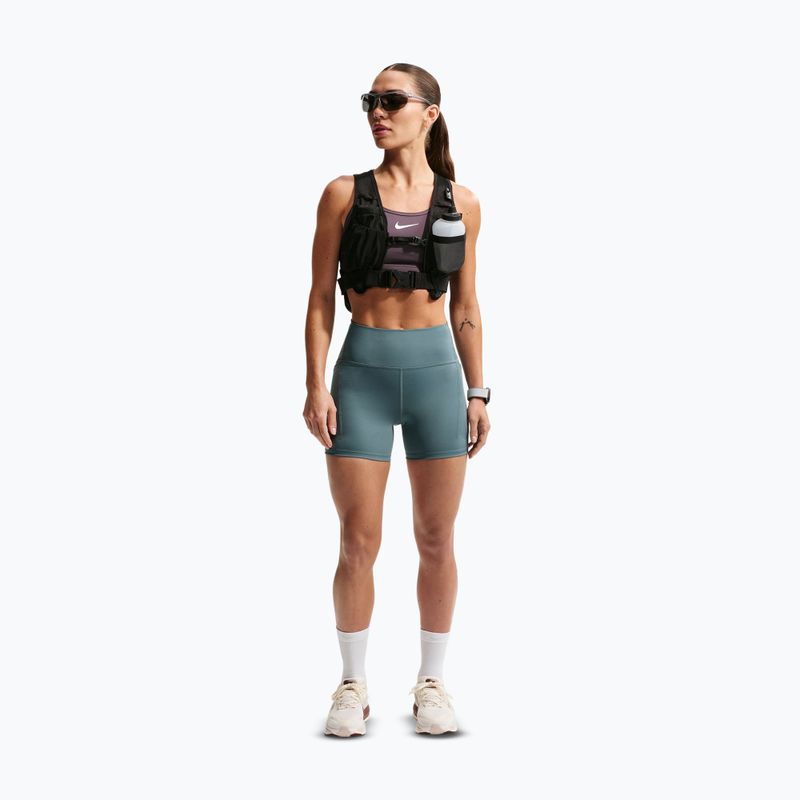 Women's leggings Nike Swift High Waisted 4" mineral slate 2