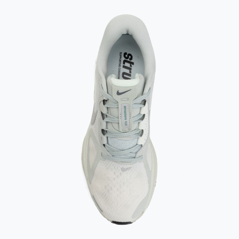Women's running shoes Nike Structure Plus light silver/metallic silver 5
