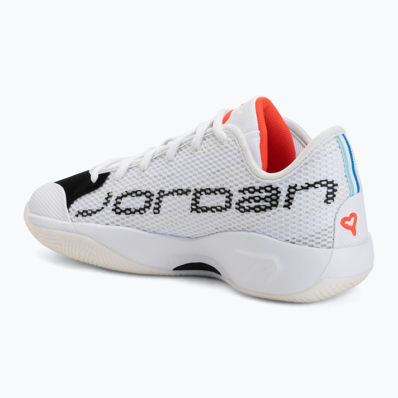 Men's basketball shoes Jordan Luka 77 white/black/sail/bright crimson 3