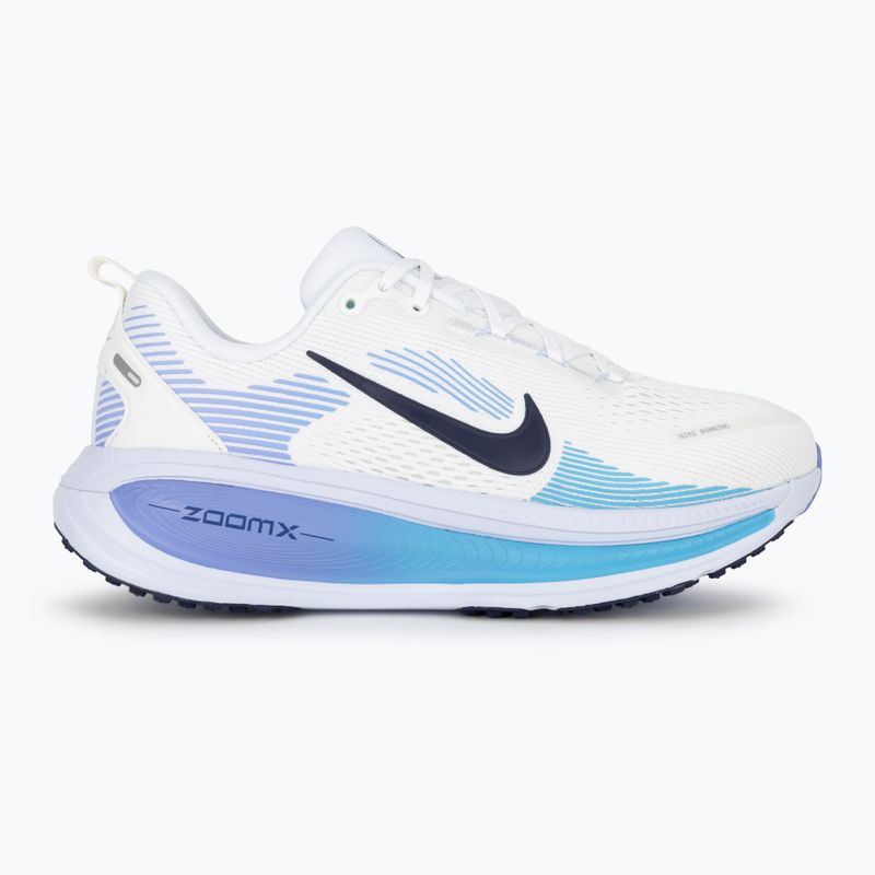 Women's running shoes Nike Vomero 18 white/blue fury/midnight navy 2